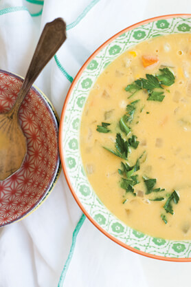 Chamomile Corn Chowder Recipe Chamomile Corn Chowder Recipe